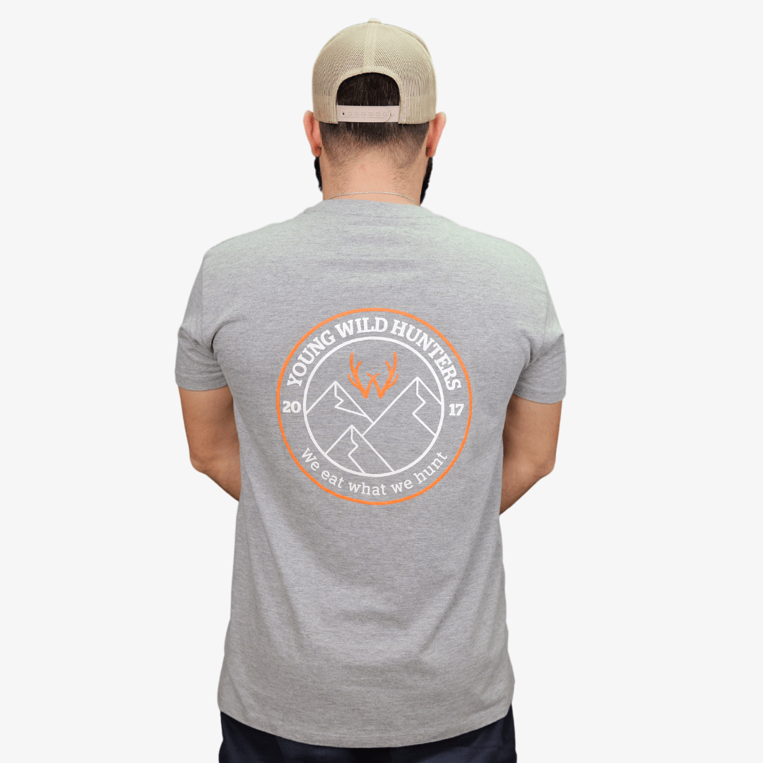 Camiseta Mountain Grey YWH - Young Wild Hunters