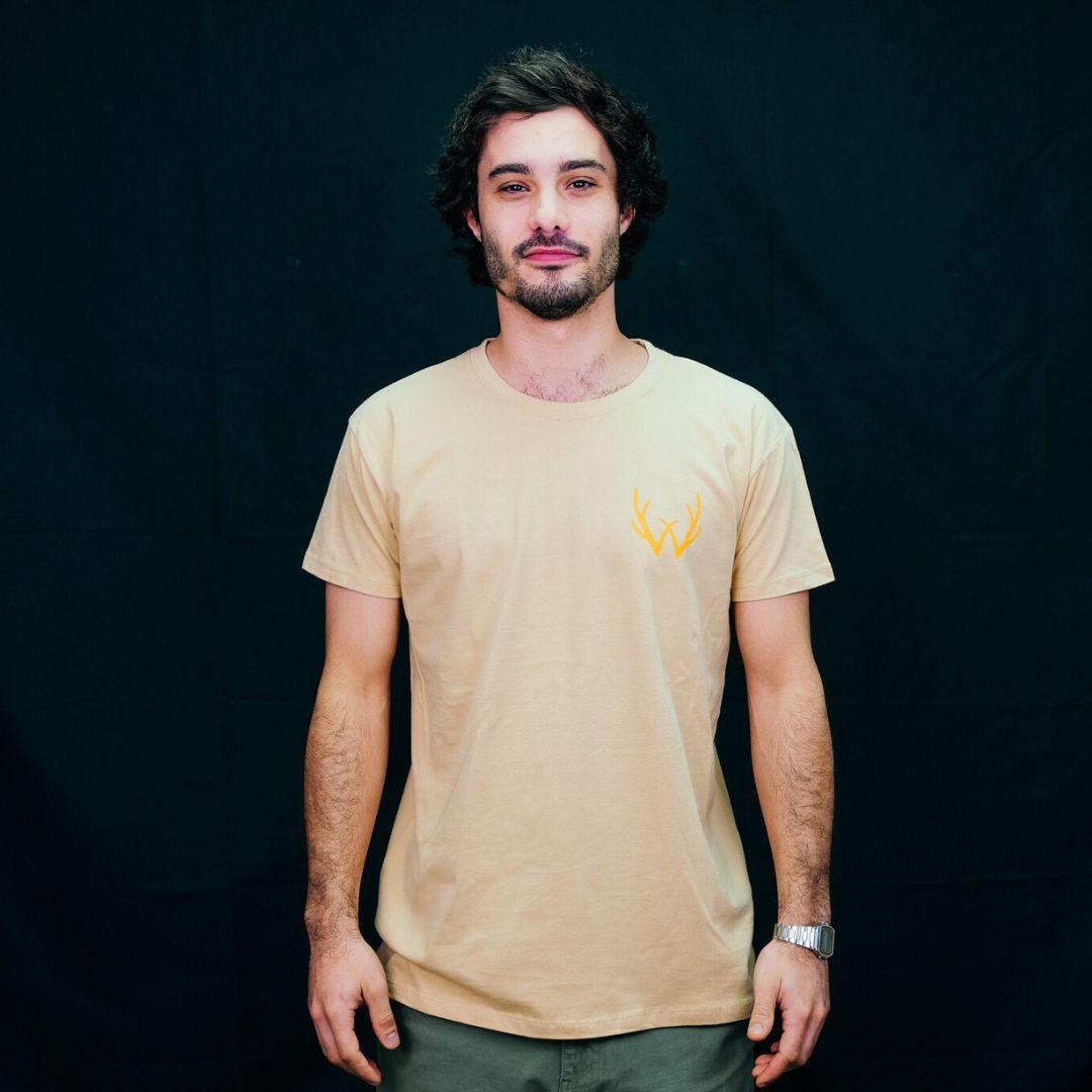 Camiseta Earth Beige YWH - Young Wild Hunters