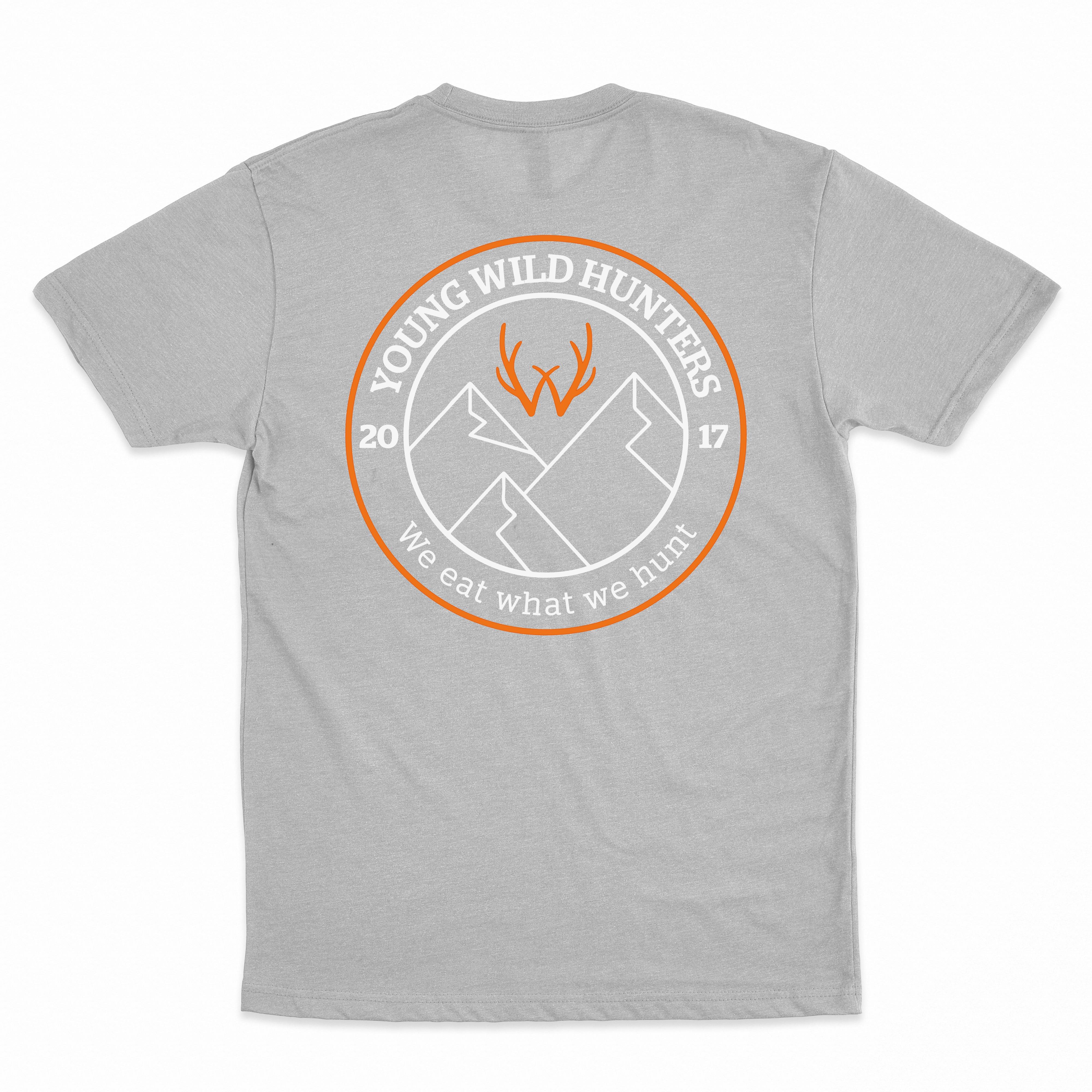 Camiseta Mountain Grey YWH - Young Wild Hunters