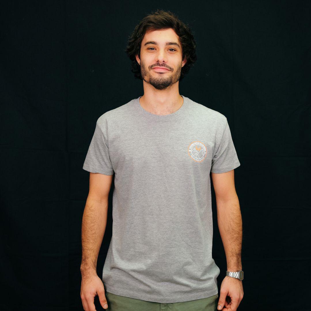 Camiseta Mountain Grey YWH - Young Wild Hunters