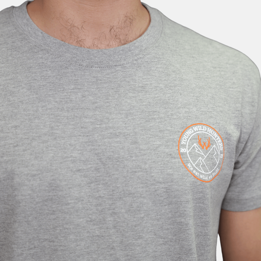 Camiseta Mountain Grey YWH - Young Wild Hunters