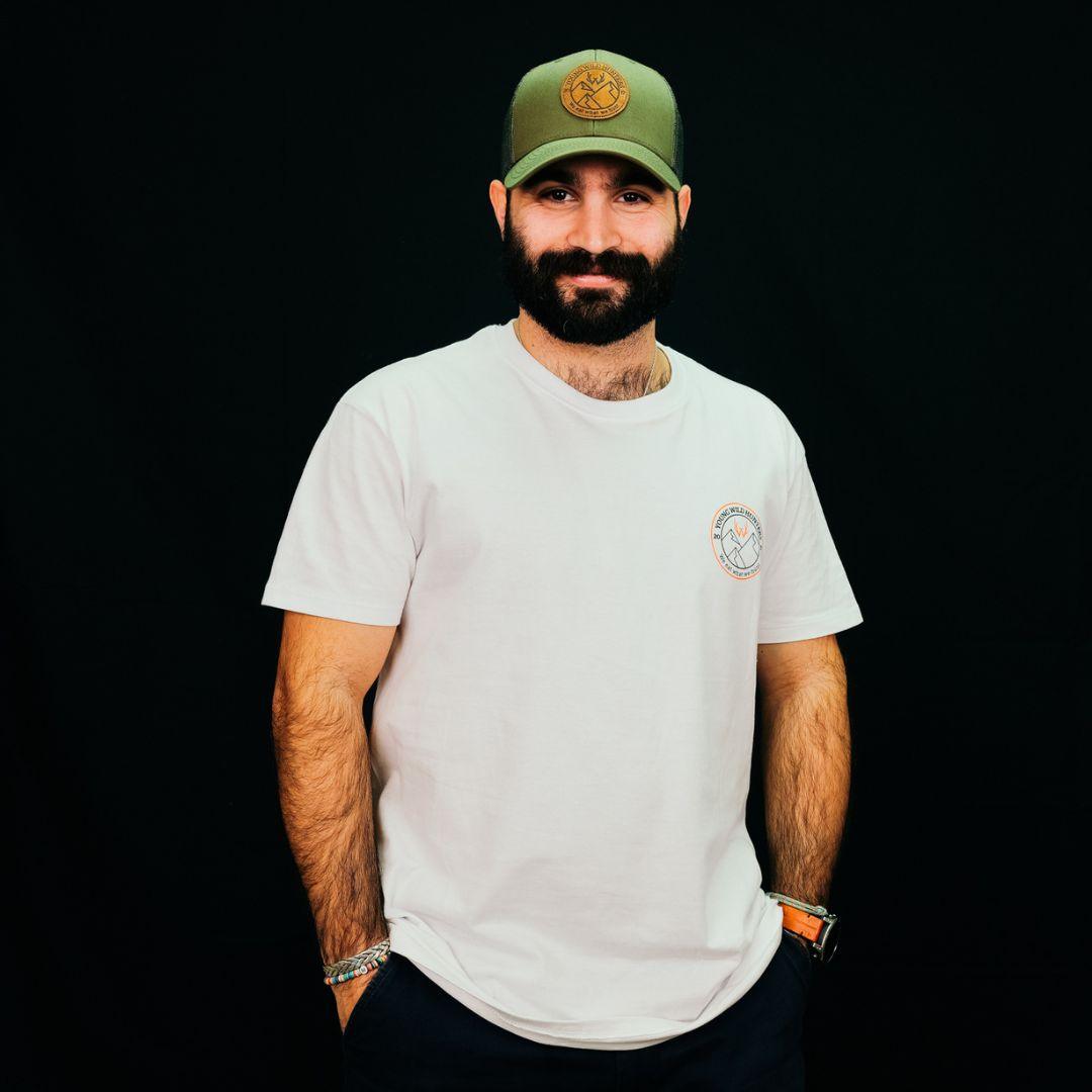 Camiseta Stone White YWH - Young Wild Hunters